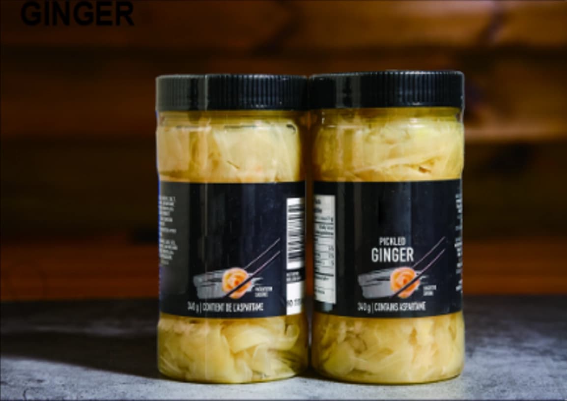 SUSHI GINGER 340g BOTTLE