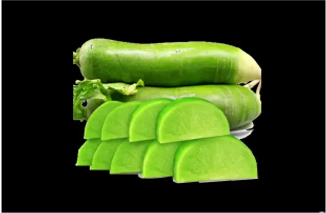 Fresh Green Radish